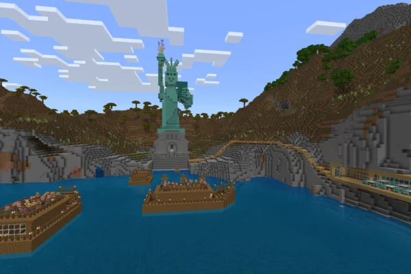 Iona Presentation College - Statue of Liberty